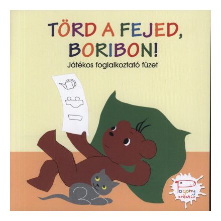 Törd a fejed, Boribon! foglalkoztató füzet Pagony