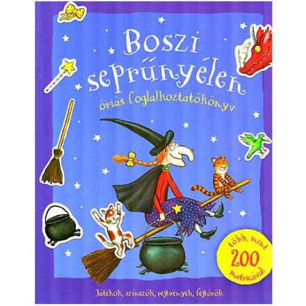 Boszi seprűnyélen - óriás foglalkoztatókönyv