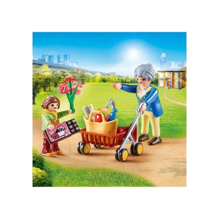 Nagyi guruló járókerettel 70194 PLAYMOBIL