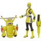 POWER RANGERS: YELLOW RANGER ÉS MORPHIN JAX BEASTBOT - HASBRO