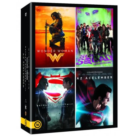 DC Moziverzum  4 filmes gyűjtemény (DVD)