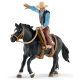 Schleich 41416 Nyerges bronc lovaglás cowboyjal