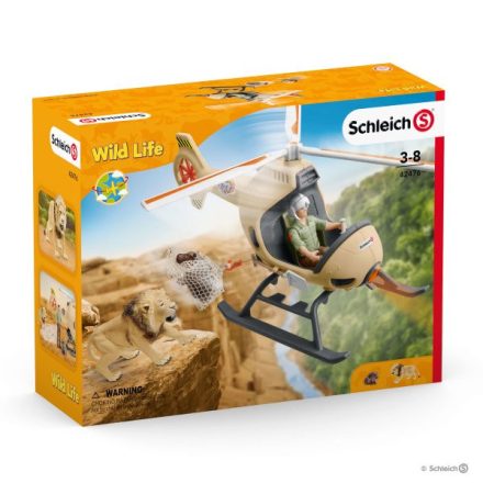 Schleich 42476 Állatmentő helikopter