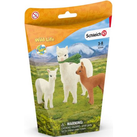 Schleich 42544   Alpaka család