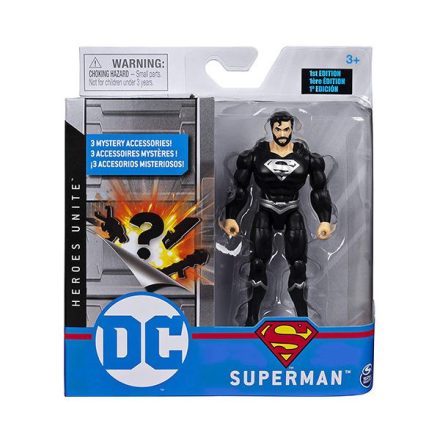 DC 4 Comics Figura - Superman Black