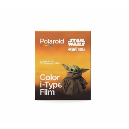 Polaroid színes i-Type film, fotópapír The Mandalorian Edition, i-Type kamerához, 8 db instant fotó