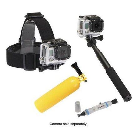 Sunpak Action Camera Accessory Kit 5 tartozékszett GoPro rendszerű kamerához, 5 db-os