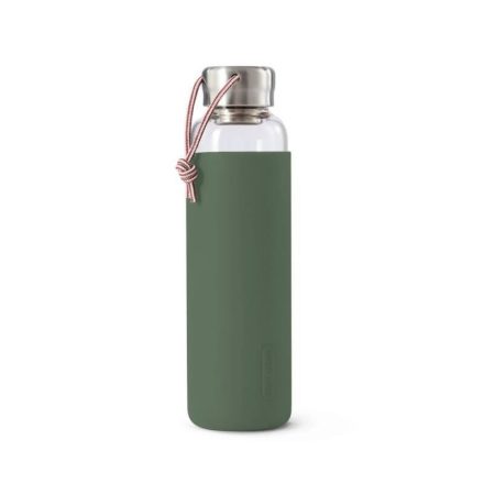 BB Glass Water Bottle vizes palack 0,60l olivzazöld