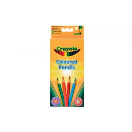 Crayola Színes Ceruza Készlet Hosszú Testtel 12 darab/doboz