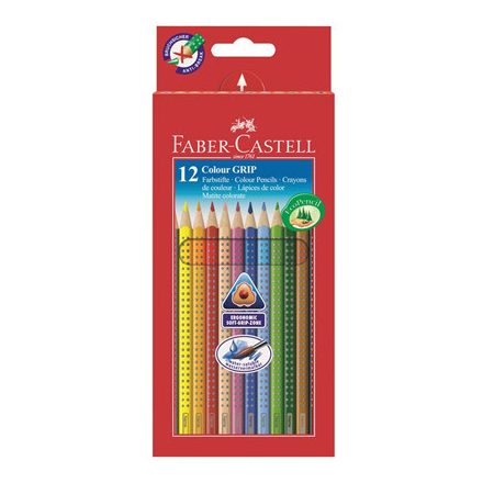 Faber Castell Grip Színes Ceruza Készlet 12 Darabos