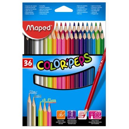 Maped Color'Peps Színes Ceruza Készlet 36 Darabos