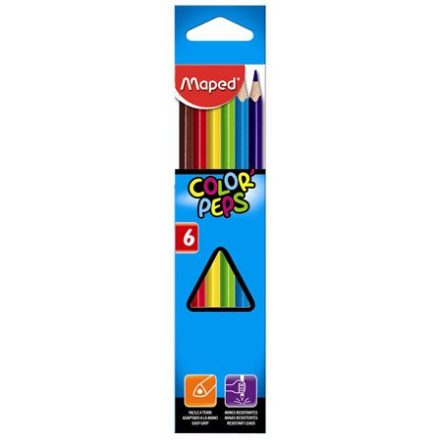 Maped Color Peps  Színesceruza Készlet 6 darab/csomag