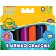 Crayola Jumbo Tömzsi Zsírkréta Készlet 8 darab/doboz