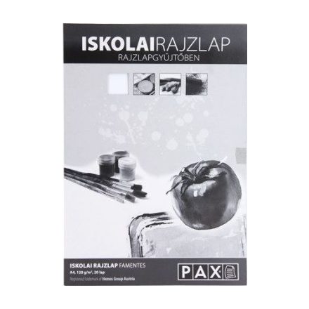 Pax Junior Iskolai Rajzlap A/4 120 gramm 20 ív/csomag