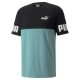 Puma Power Colorblock Tee Mineral Blue póló