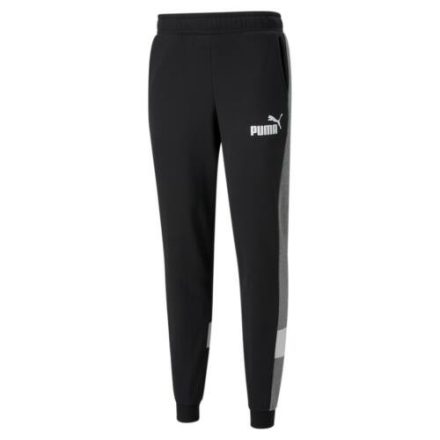 ESS+ Colorblock Pants TR cl Puma Black melegítő nadrág