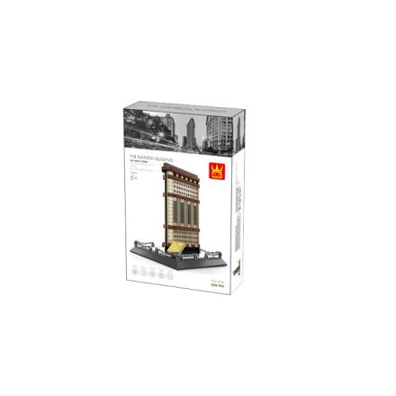 WANGE® 4220 | lego-kompatibilis építőjáték | 838 db építőkocka | Flatiron building – New York