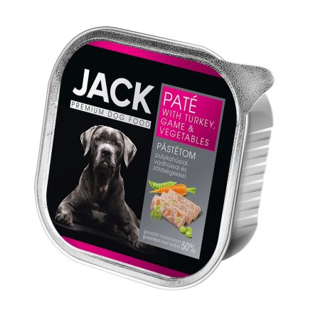 Jack pulyka, vad & zöldség pástétom 150g