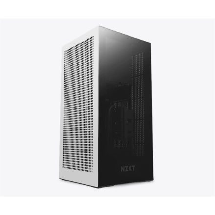 HÁZ NZXT mini ITX - H1 V2 Matt fehér - CS-H11BW-EU