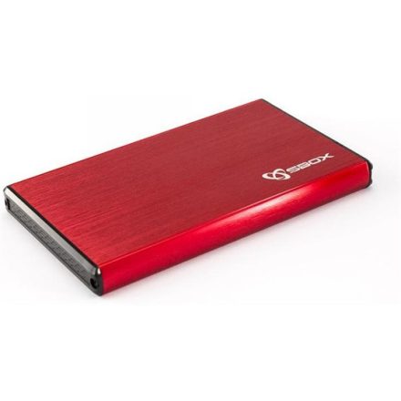 MBR Sbox 2,5" HDC-2562R USB3.0 HDD ház - Piros