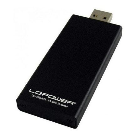 MBR LC Power Külső ház - m.2 SSD > USB3.0 - LC-USB-M2