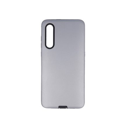 Defender Smooth iPhone X / XS (5,8") ezüst ütésálló hátlap tok