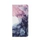 Smart Trendy iPhone 13 (6,1") "marble 6" mintás szilikon keretes könyvtok