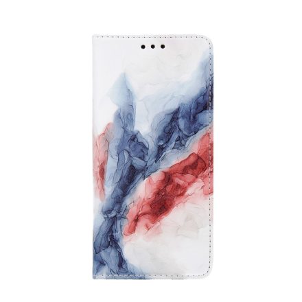 Smart Trendy iPhone 13 Pro (6,1") "marble 9" mintás szilikon keretes könyvtok