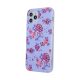 Motorola Moto E20 4G hátlap tok, szilikon tok, TPU tok, Flowers 2 mintás, Ultra Trendy