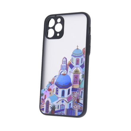 Samsung Galaxy S21 FE szilikon tok, hátlap tok, TPU tok, fekete, SM-G990, Ultra Trendy city 2