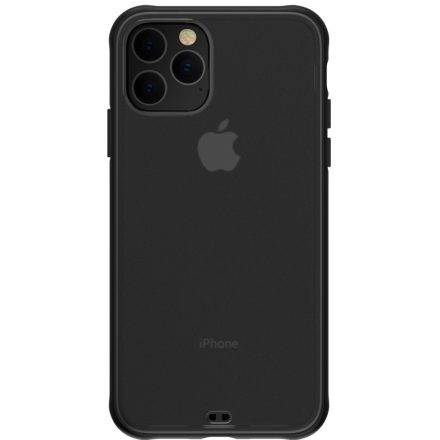 Devia Soft Elegant iPhone 11 Pro (5,8") átlátszó tok fekete kerettel