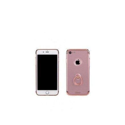 Remax RM-1628 iPhone 7 Plus / 8 Plus (5,5") rose gold gyűrűs hátlap tok