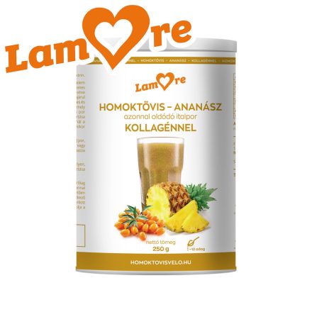 Homoktövis-Ananász kollagénnel azonnal oldódó italpor (250 gr)