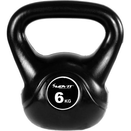 Kettlebell MOVIT 6 kg fekete