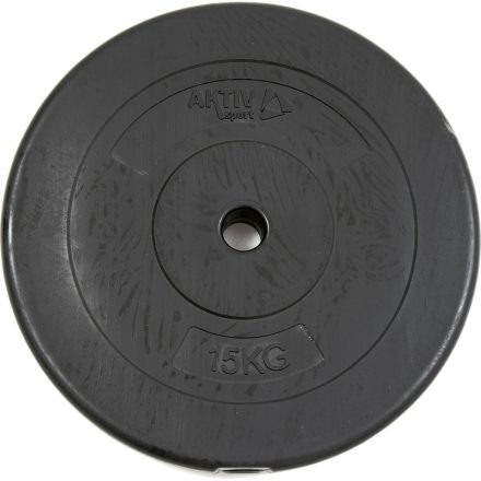 Aktivsport Cementes súlyzótárcsa 15 kg 31 mm