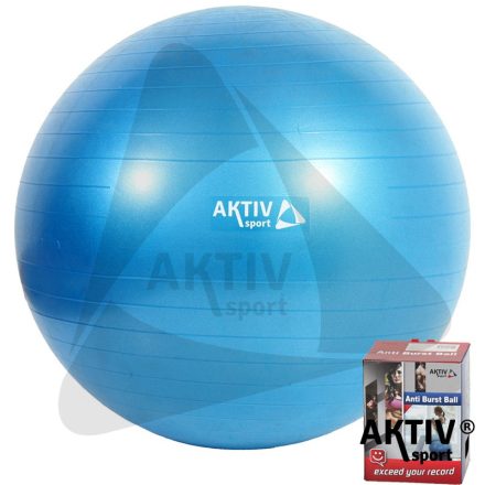 Durranásmentes labda Aktivsport 95 cm kék