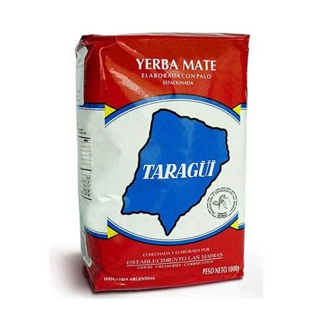 Mate tea Taragui Elaborada Con palo, 500g