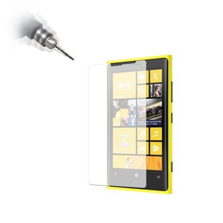 Microsoft Lumia 435, Kijelzővédő fólia, ütésálló fólia, Tempered Glass (edzett üveg), Clear