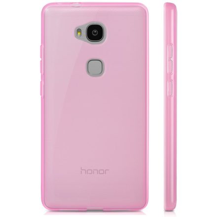 Huawei Honor 5X, TPU szilikon tok, pink