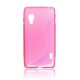 LG Optimus L5 II E460, TPU szilikon tok, S-Line, pink