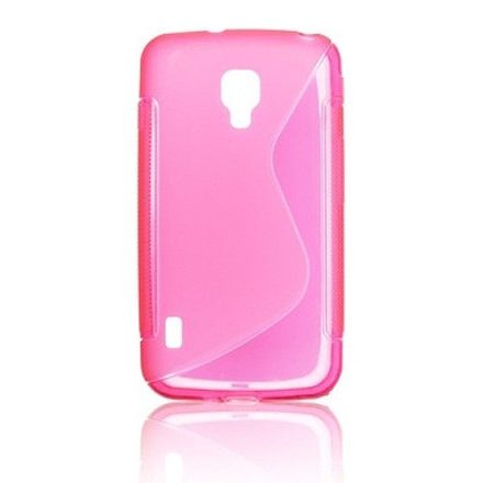 LG Optimus L7 II P715, TPU szilikon tok, S-Line, pink