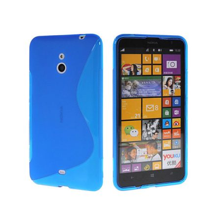 Nokia Lumia 1320, TPU szilikon tok, S-line, kék