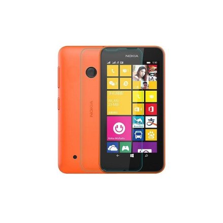 Nokia Lumia 530, Kijelzővédő fólia, ütésálló fólia, Tempered Glass (edzett üveg), Clear