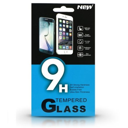 ZTE Blade A610, Kijelzővédő fólia, ütésálló fólia (az íves részre NEM hajlik rá!), Tempered Glass (edzett üveg), Clear