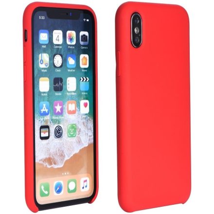 Huawei Y7 (2019) / Y7 Prime (2019), Szilikon tok, Forcell Silicone, piros