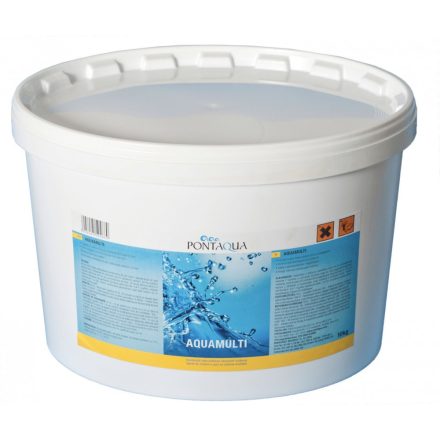 Aquamulti (200 gr) 10kg, 3in1 vízkezelő multi tabletta (AMU 100)