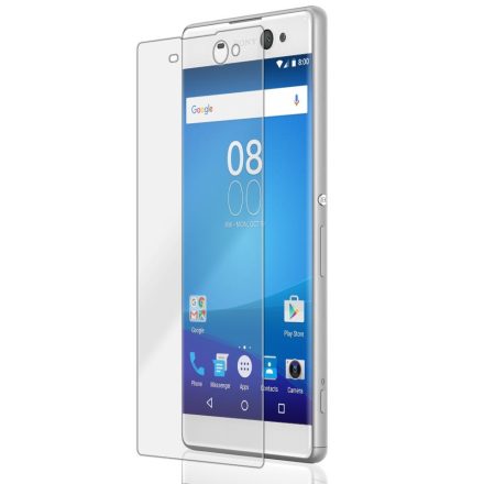 Sony Xperia XA Ultra, Kijelzővédő fólia, ütésálló fólia, Tempered Glass (edzett üveg), Clear