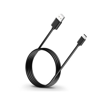 USB töltő- és adatkábel, USB Type-C, 150 cm, Samsung, fekete, gyári