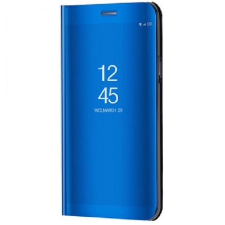 Huawei Mate 10 Lite, Oldalra nyíló tok, hívás mutatóval, Smart View Cover, kék (utángyártott)