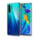 Huawei P30 Pro, Műanyag hátlap védőtok + szilikon keret, Spigen Ultra Hybrid, átlátszó